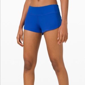 NWT lululemon speed up shorts 6